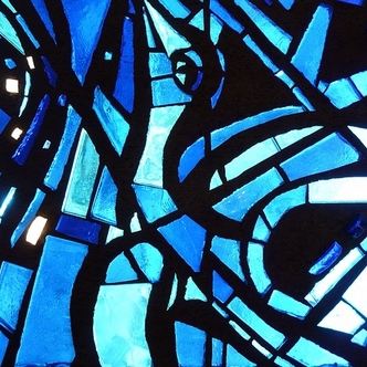 Knowing God - Stained Glass window