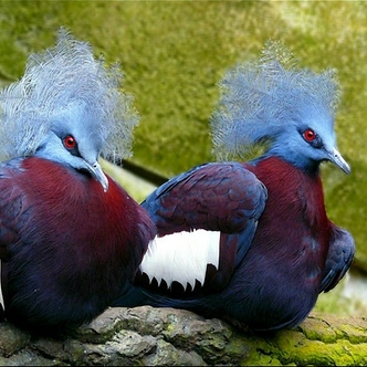 My dream Valentine's Day - Ornamental Pigeons