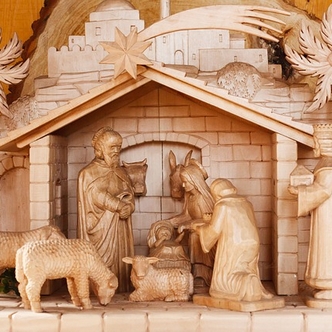 Merry Christmas from Huggie-Wuggie: Bethlehem Scene