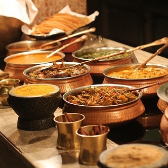 Finding Mr Huggie-Wuggie: Marriage is not an "eat as much as you like" buffet! Indian Buffet Table