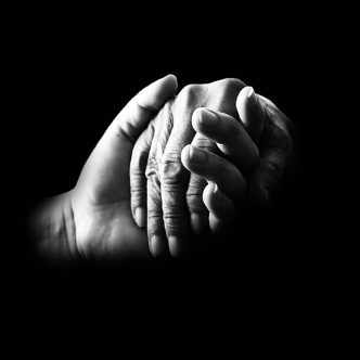 Holding hands