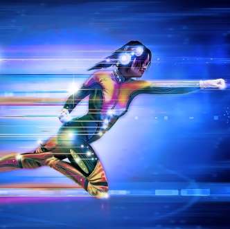 Superhero Lady
